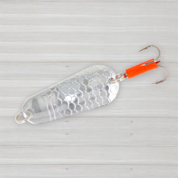 Блешня коливна ZEOX Shtorling, 26г, колір 001 Silver